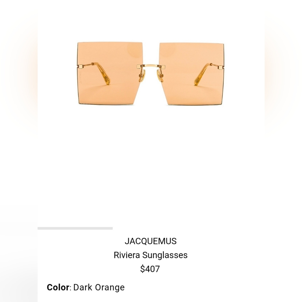 Jacquemus Riviera Sunglasses - Tan